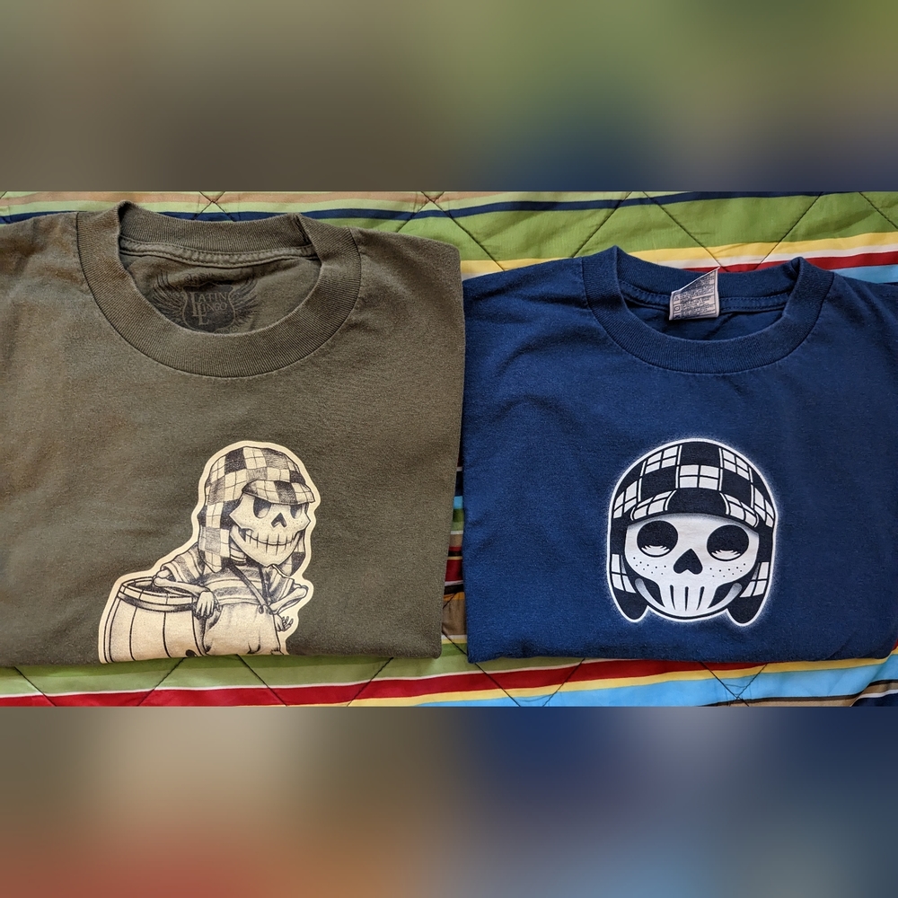 El Chavo del Ocho T-Shirts, 2 Pack, Mens M/L